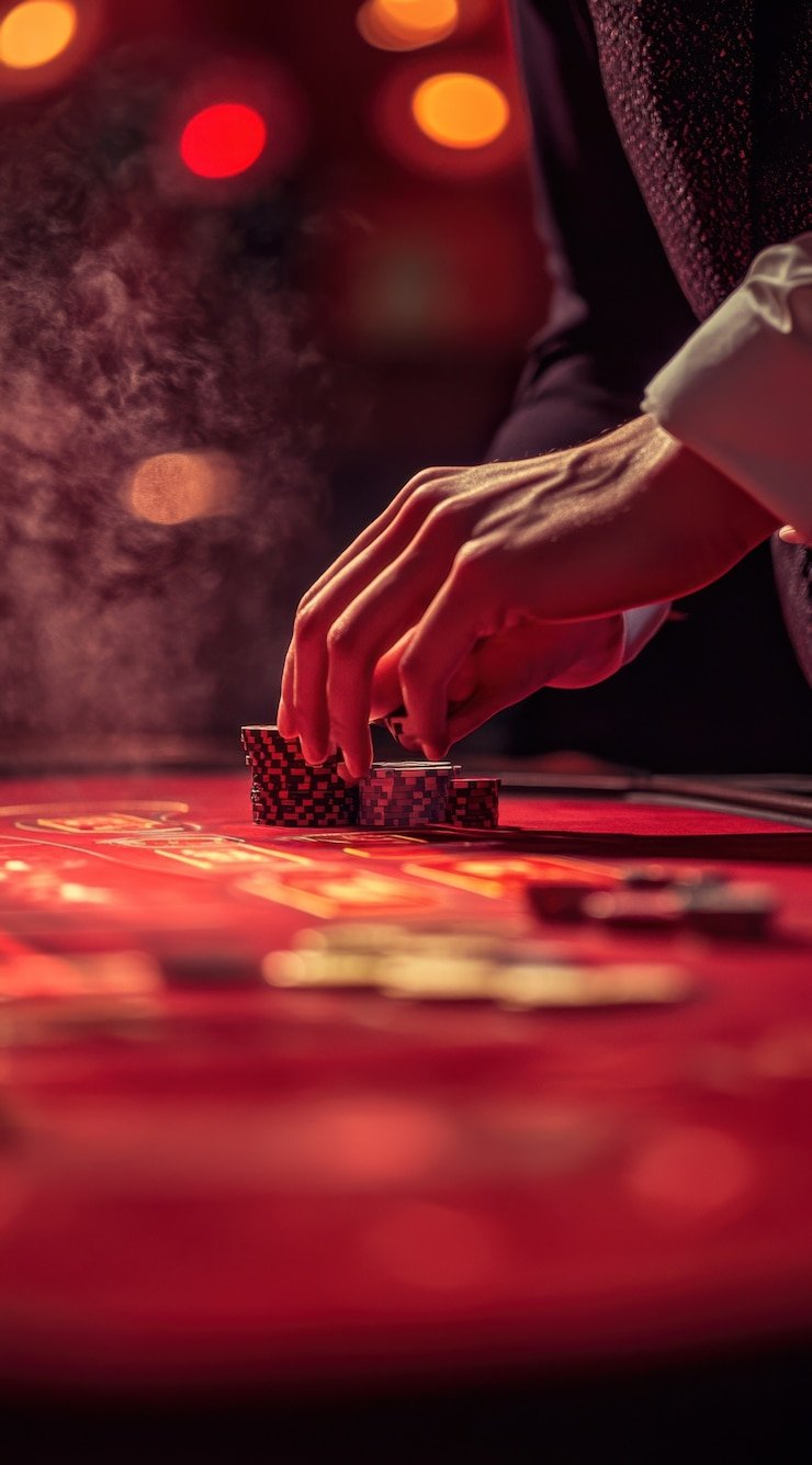 Live dealer blackjack table at mpo76 link casino